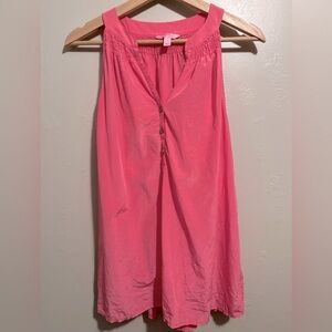 Lily Pulitzer Pink Sleeveless Top